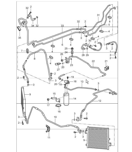 Diagram 813-25 Porsche Taycan (9J1) MK2 2024>> 