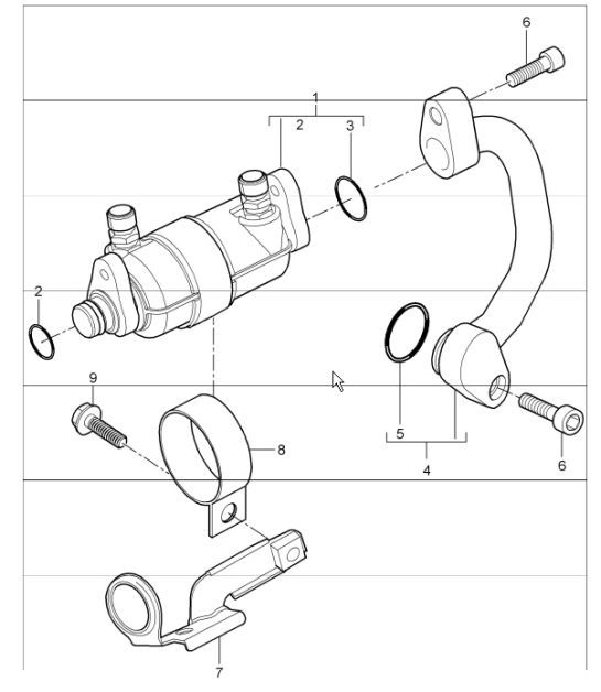 Diagram 813-26 Porsche 997 (911) MK2 2009-2012 Body