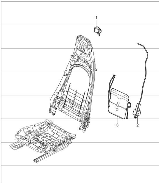 Diagram 817-07 Porsche Cayman S 3.4L 987C 2005-08 Body