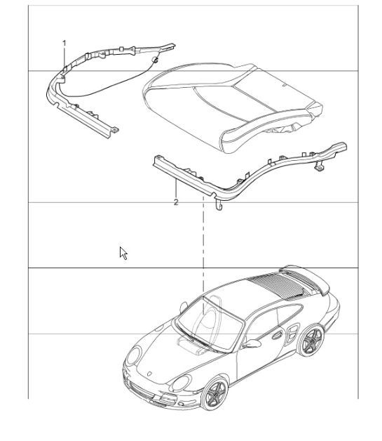 Diagram 817-16 Porsche Cayenne 9PA1 (957) 2007-2010 Body