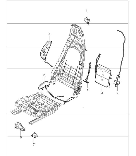 Diagram 817-43 Porsche Macan Turbo 2.9L V6 440Bhp 
