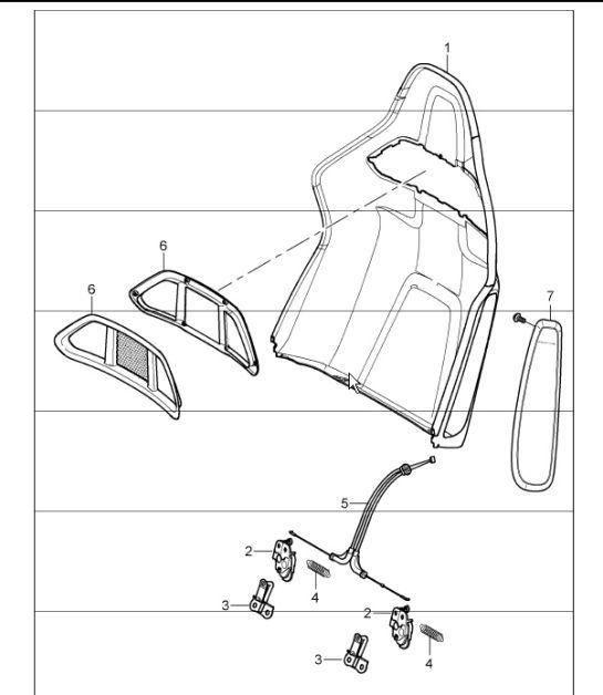 Diagram 817-68 Porsche Cayenne Turbo S 4.5L 2006>> Body