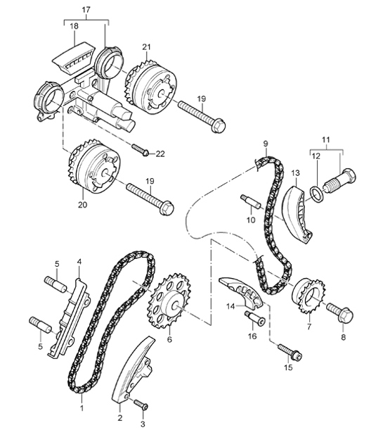 Diagram 103-16 Porsche Macan (95B) MK2 2019-2021 