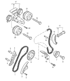 Valve control - M02.2Y - 955 Cayenne 2004>> Valve control - M02.2Y - 955 Cayenne 2004>>