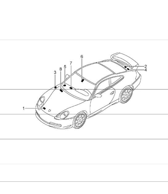 Diagram 001-05 Porsche Cayenne V6 3.0L Petrol 340Hp 