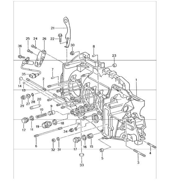 Diagram 101-05 Porsche Macan S Petrol 3.0L V6 340Bhp Engine