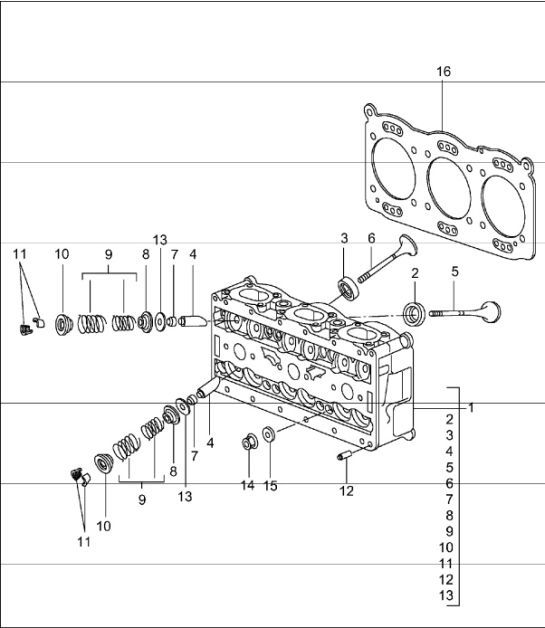Diagram 103-00 Porsche 918 Spyder 4.6L 