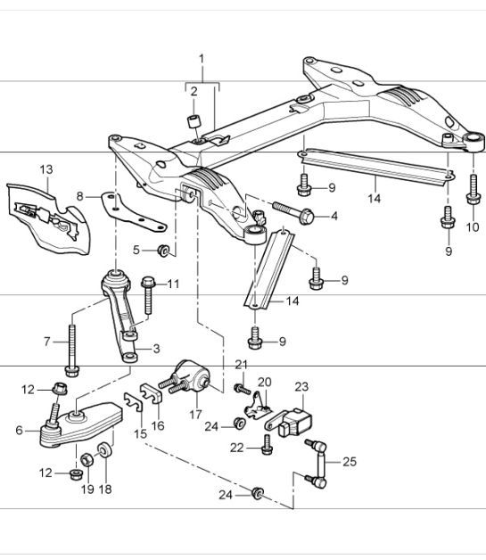 Diagram 401-00 Porsche Taycan (9J1) MK2 2024>> 