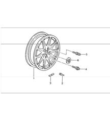 wheels 996 GT3-1 1999-05 wheels 996 GT3-1 1999-05