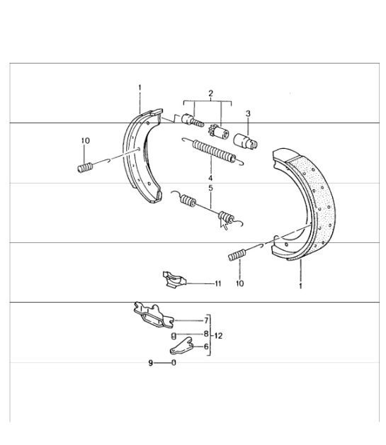 Diagram 603-05 Porsche Cayenne S 4.5L V8 2003>> Wheels, Brakes
