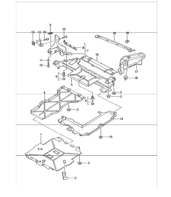 Diagram 801-70 Porsche Macan Turbo 3.6L V6 400Bhp Body