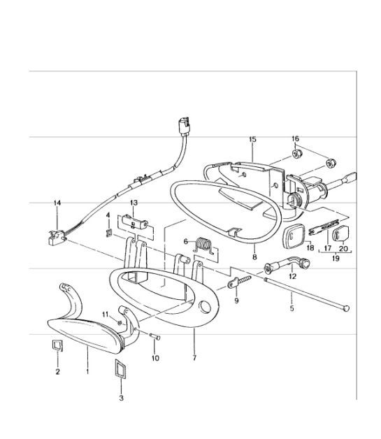 Diagram 804-20 Porsche Cayenne Turbo 4.5L 2003>> Body