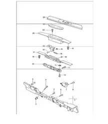 lining door sill 996 GT3-1 1999-05