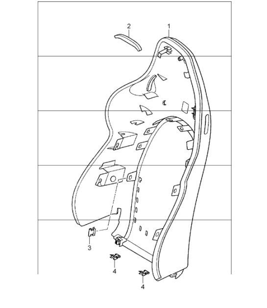 Diagram 817-30 Porsche Cayenne 3.2L V6 2003>> Body