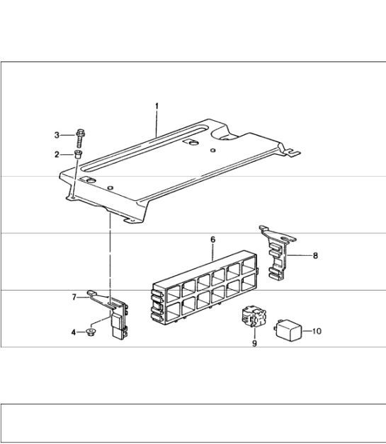 Diagram 902-01 Porsche 996 (911) (1997-2005) Electrical equipment