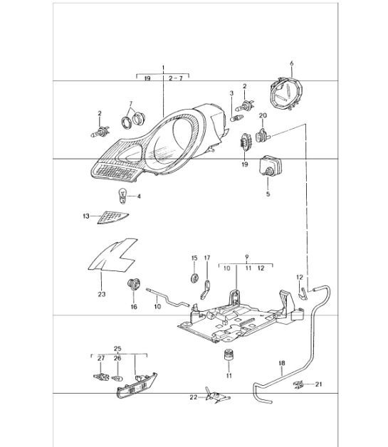 Diagram 905-00 Porsche Cayenne 9YB 2023>> 