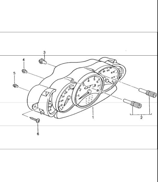 Diagram 906-01 Porsche 996（911）（1997-2005） 电子设备