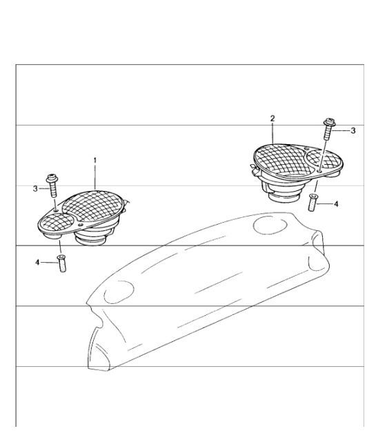 Diagram 911-05 Porsche Cayenne 3.6L 2007>> Electrical equipment