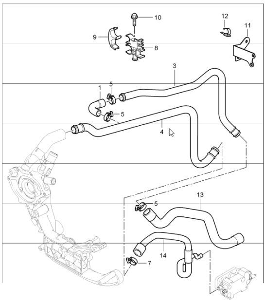 Diagram 105-03 Porsche Taycan (9J1) MK2 2024>> 