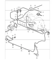cuerpo de mariposa 997 GT3 M97.76 2007-09