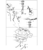 Fuel System, Exhaust System 997 (911) MK1 2005-2008