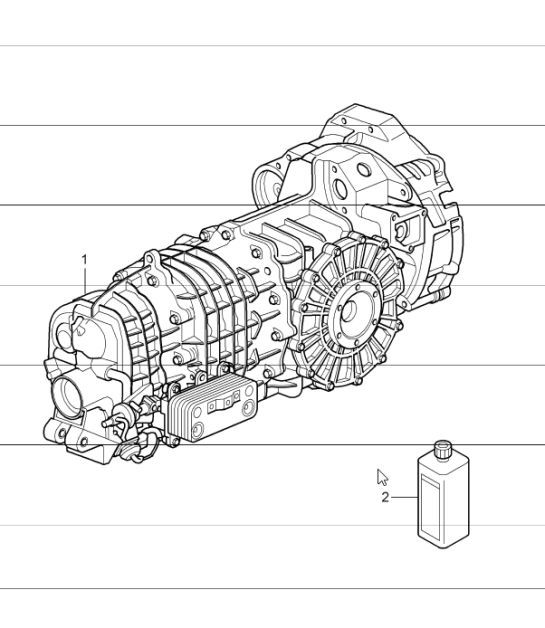 Diagram 302-01 Porsche Cayenne Coupe Turbo S E-Hybrid V8 4.0L 550Hp 