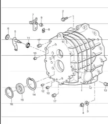 Getriebegehäuse Getriebedeckel 997 GT3 G97.90 BIS 2009