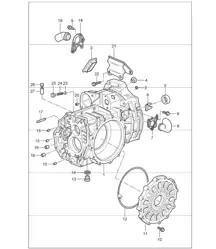transmission case front 997 GT3 / GT RS G97.90/92 2010 ONWARDS