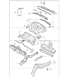 rear end 997 GT3 2007-11