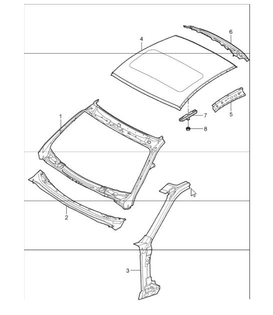 Diagram 801-45 Porsche Macan Petrol 2.0L 245Bhp 