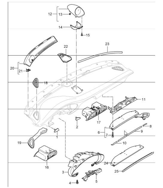 Diagram 809-01 Porsche Cayenne S V8 4.2L Diesel 382HP Body
