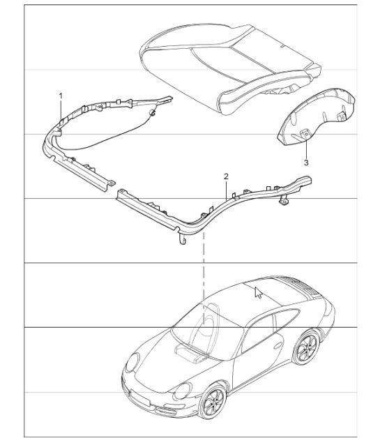 Diagram 817-53 Porsche Cayman 718C (982C) 2017>> Body