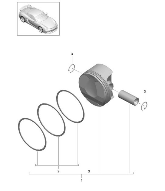 Diagram 102-005 Porsche Taycan (9J1) MK1 2020-2024 
