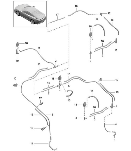 Diagram 107-015 Porsche Taycan (9J1) MK2 2024>> 