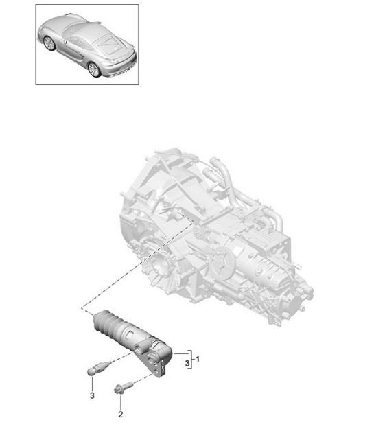 Diagram 301-005 Porsche 968 (1992-1995) Transmission