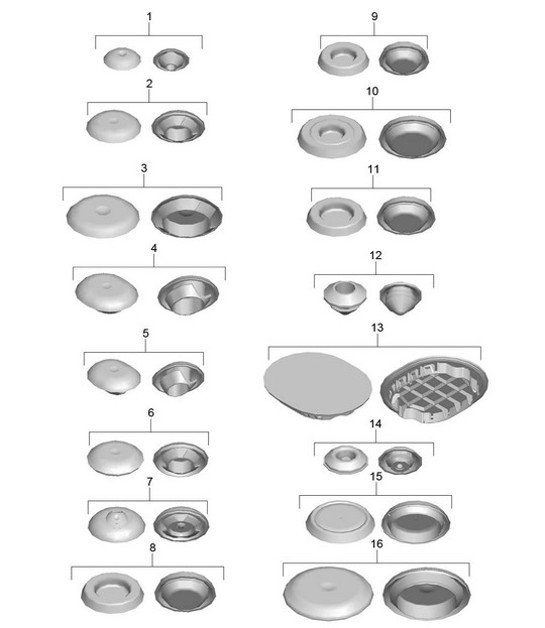 Diagram 801-002 Porsche 991 (911) MK2 2016-2019 Body