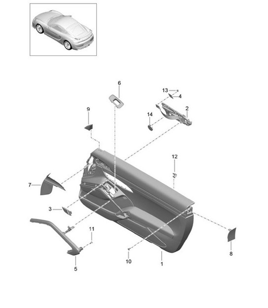 Diagram 808-010 Porsche 992 Turbo S Cabriolet 3.8L 