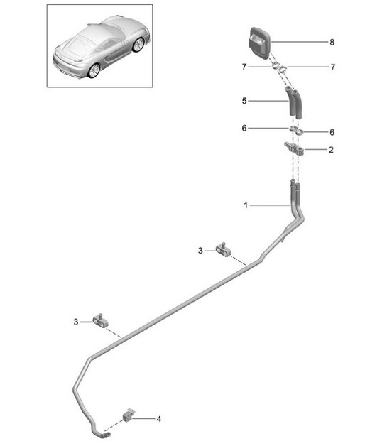 Diagram 813-000 Porsche Cayenne E-Hybrid V6 3.0L V6 340Hp 