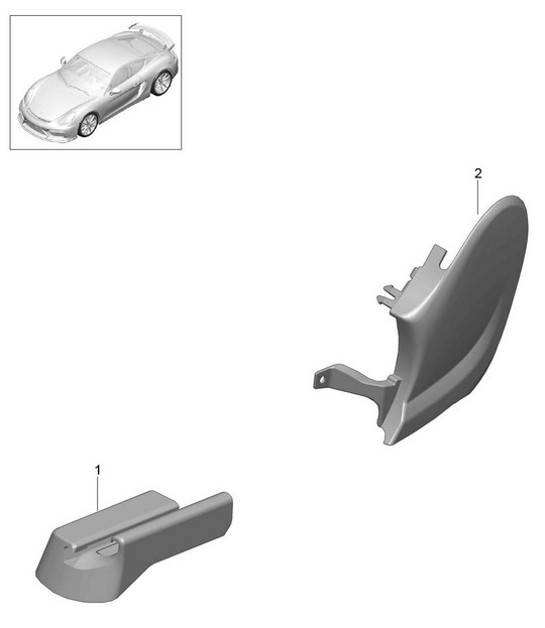 Diagram 817-015 Porsche Cayenne 3.2L V6 2003>> Body