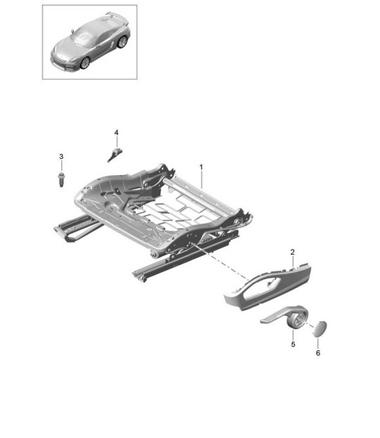 Diagram 817-023 Porsche Taycan Turbo GT with Weissach Package Sport Saloon 