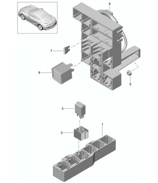 Diagram 902-001 Porsche Taycan (9J1) MK2 2024>> 
