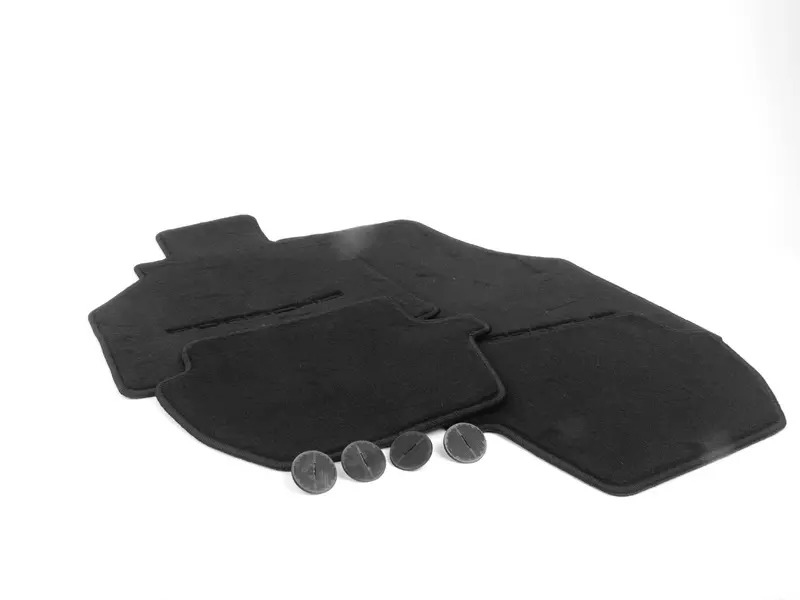 1 set floor mats Black 00004480084A10