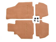 1 set floor mats brown 00004480084T11