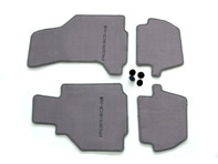 1 set floor mats Graphite grey 00004480203C50