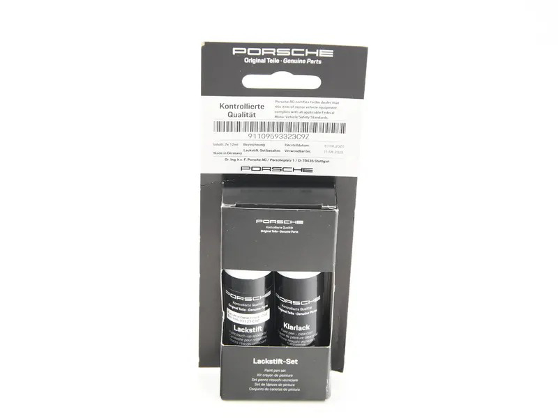 paint touch-up set applicator Basalt black metallic 91109593323C9Z