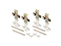 1 set of attachment parts for disc brake pads 91135195103