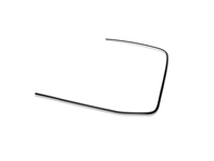 trim frame half for door window Black 9115459120070K