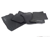 1 set floor mats (rubber) Black 958044801551E0