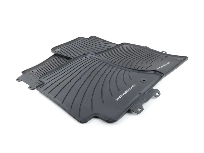 1 set floor mats (rubber) Black 958044801571E0