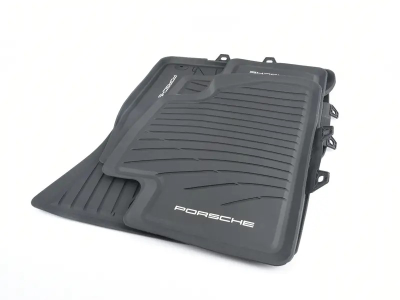 1 set floor mats (rubber) Black 95B044802421E0